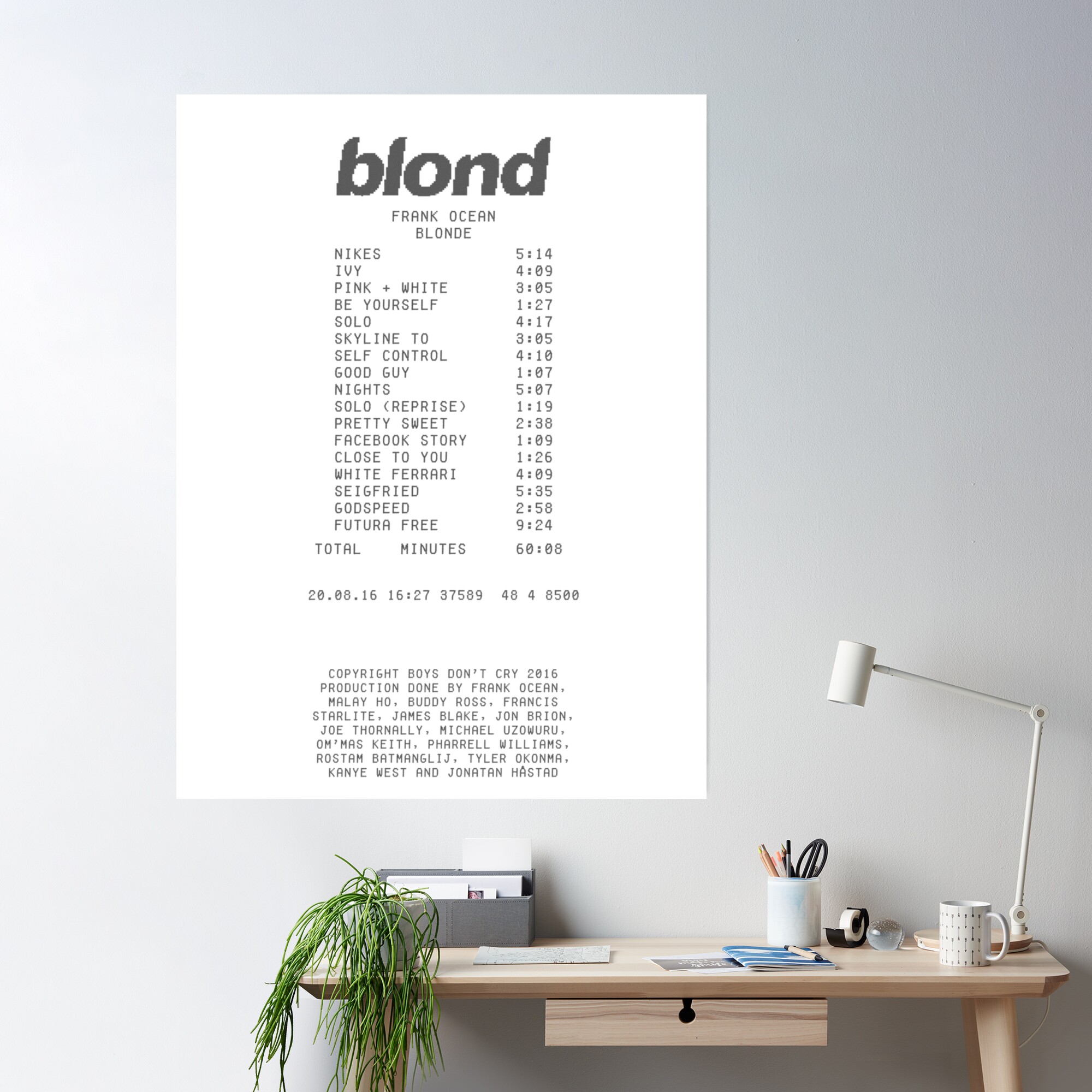 cposterlargesquare product2000x2000 13 - Frank Ocean Merch